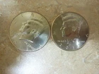 2012 P D - J. F. KENNEDY - HALF DOLLAR COINS - BU - from rolls - SHIP FREE (B3)