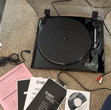 Turntable ION Audio PROFILE LP Conversion Vinyl To CD/MP3 New In Box NIB
