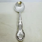 Strasbourg Gorham Sterling Silver Table Serving Spoon 8-5/8" Long With Hallmarks