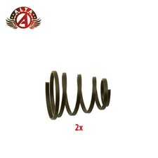 2x ALTA Bicycle Quick Release Skewer Springs Black 14x11mm Bike QR Replacement.