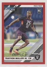 2019 Panini Donruss Rookies Press Proof Red Trayvon Mullen Jr #269 0a6