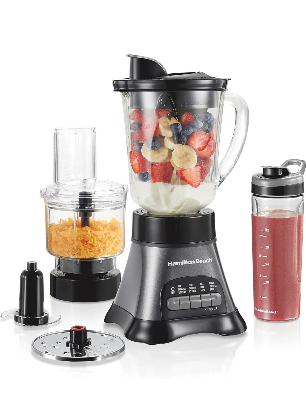 Hamilton Beach 3-in-1 Blender & Food Processor Combo - Model 58163