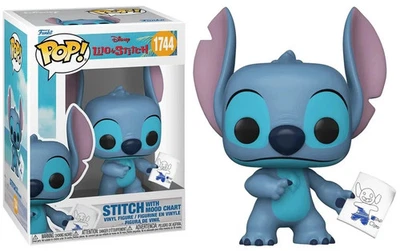 Disney : Lilo & Stitch - Pop! - Stitch with Mood Chart n°1744 - Funko - Photo 1/2