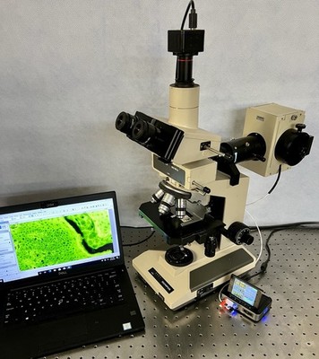 Olympus BH2 BHT Upgraded LED Fluorescence Microscope CAM + Guarantee