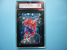 2024/25 UPPER DECK UD DAZZLERS HOCKEY CARD #DZ-39 LANE HUTSON ROOKIE KSA 10 BLUE