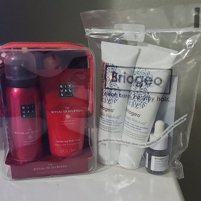 Rituals Ayurveda & Briogeo Scalp Revival Travel Set, Charcoal, Coconut Oil