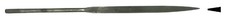 Excel Tools 5-1/2in Long, Cut 2 Needle Files Flat File, Carded 55603