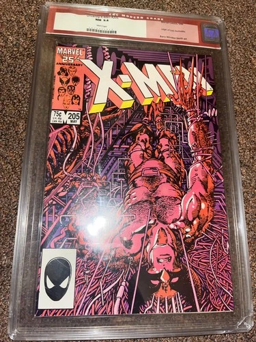 Uncanny X-Men 205, Lady Deathstrike, CGC Graded 9.4, Original CGC Red Label