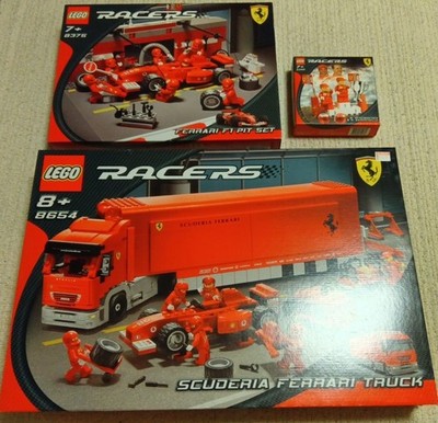 LEGO 8654 8375 8389 Scuderia Ferrari Set of 3 New in Box | eBay