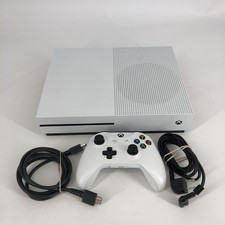 Microsoft Xbox One S Console White 1TB w/ Controller/HDMI/Power Cord - Good
