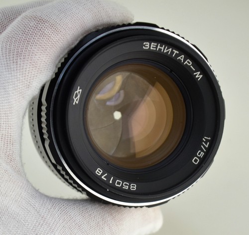 NEAR EXC! FAST SOVIET USSR MC ZENITAR-M lens, f1.7/50mm SLR LENS, M42 MOUNT - Picture 6 of 12