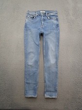 GRLFRND Women's Button Fly Skinny Stretch Denim Jeans Size 26 USA Made
