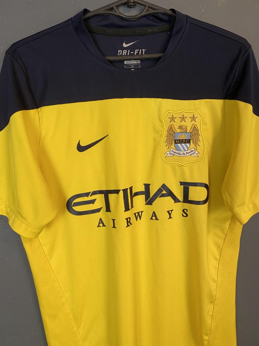 ウェア NIKE 2014 Manchester City uniform M MANCHESTER CITY 2014 2015 HOME FOOTBALL SHIRT SOCCER JERSEY