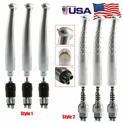 1-5 x Dental Fast/High Speed Handpiece Standard Head and 4 Hole Quick Coupling - Picture 5 of 12