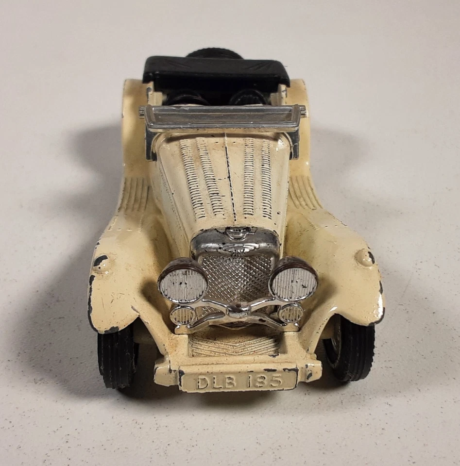 Matchbox Models of Yesteryear Y-1, 1936 SS 100 Jaguar, weiss, Lesney, #QS66 - Bild 2 von 4