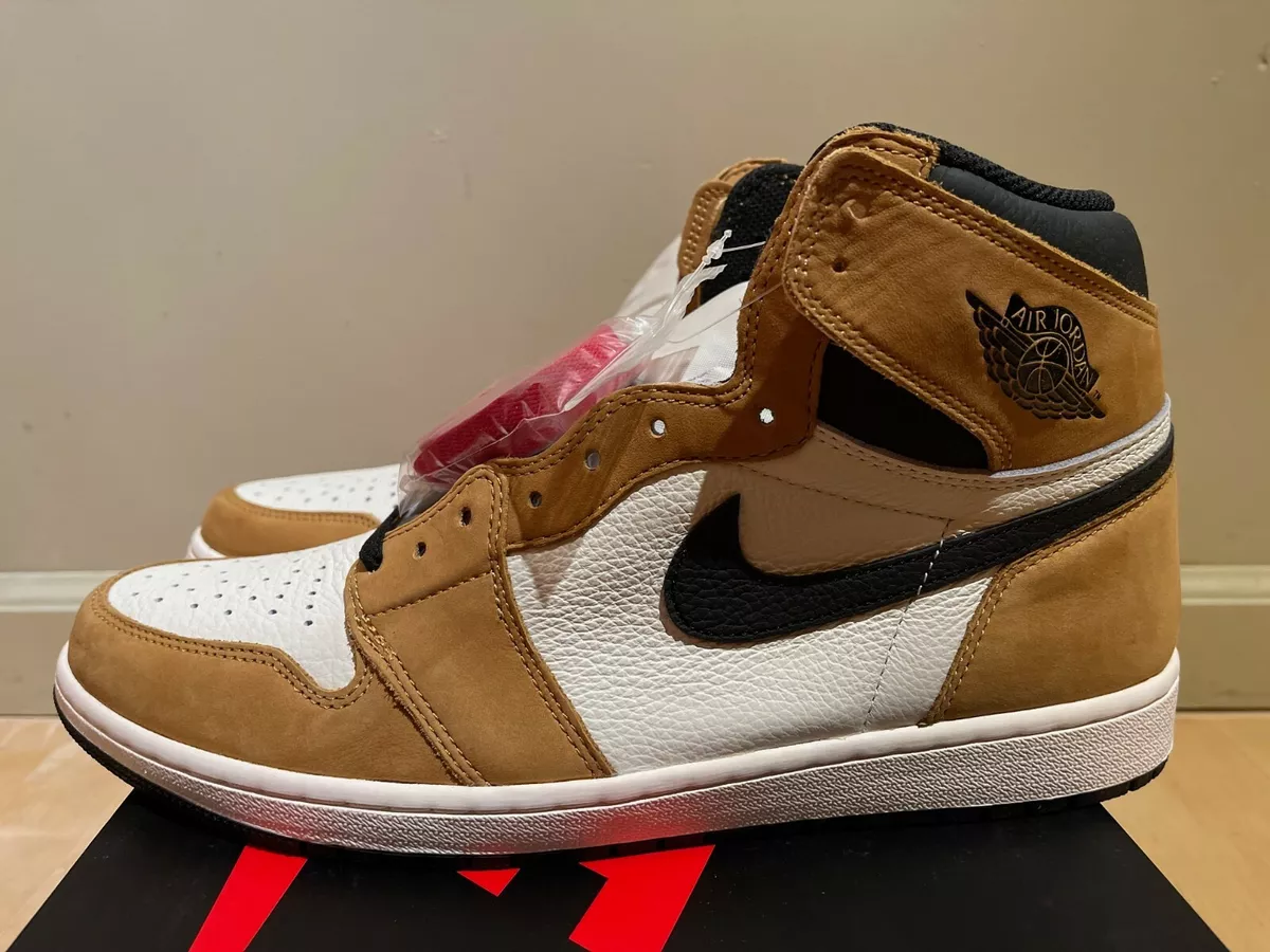 2018 Nike Air Jordan 1 I High Retro OG Rookie of the Year Golden Harvest ROTY 13