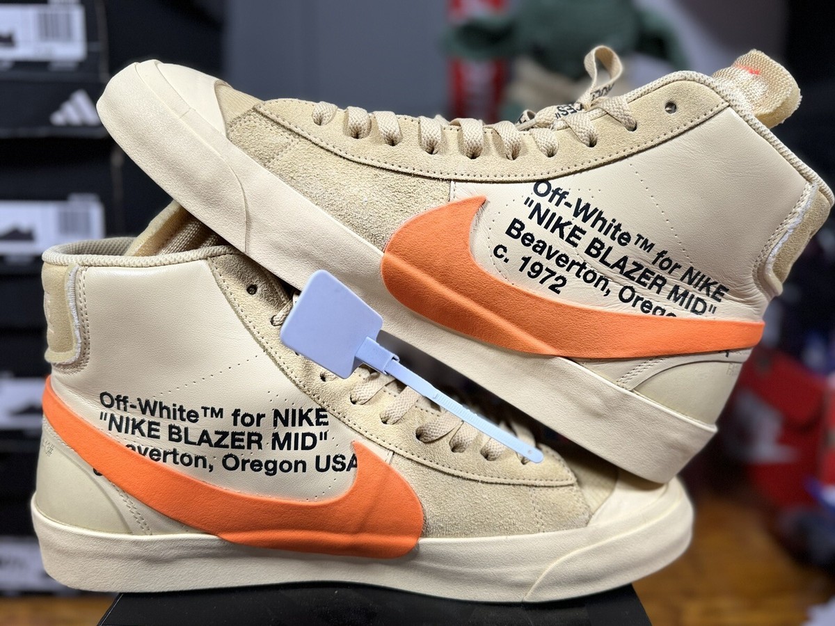 🎃Size 13 - Nike Off-White x Blazer Mid All Hallows Eve🎃 | eBay