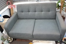 Grey small sofa 2 seater Wayfair