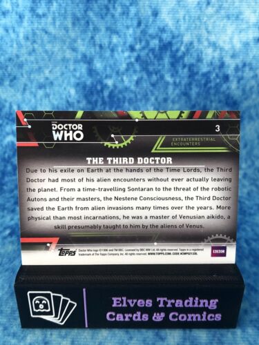 Doctor Who Extraterrestrial Encounters GREEN base SINGLE Non-Sport Trading Card - Picture 10 of 194