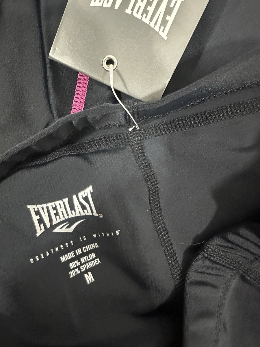 Legging De Sport Everlast Compression Pour Femme - Noir Et Violet - Taille S - Excellent état