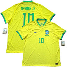 2022/23 Brazil Authentic Home Jersey 10 Neymar Jr 2XL Nike Player Issue Kit