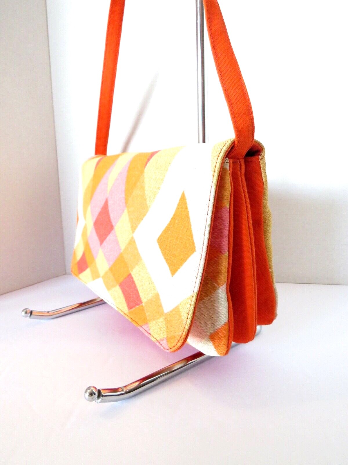 MISSONI AUTH Multicolor Abstract Pattern Shoulder… - image 5