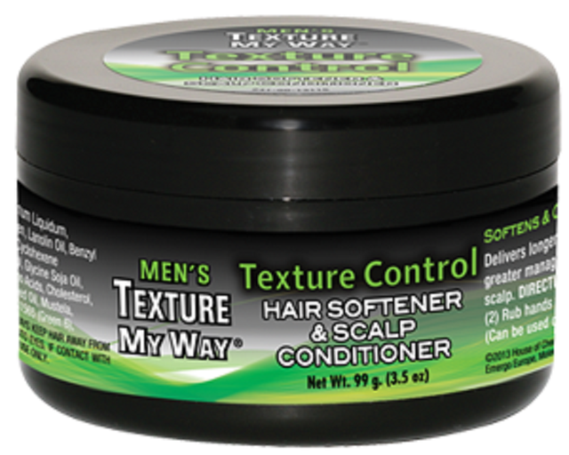 Men Organics Texture Control Hair Softener and Scalp Conditioner 99 G
