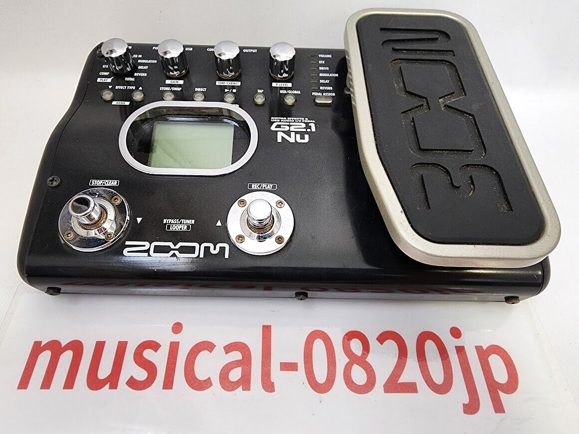 ZOOM G2.1Nu Guitar Multi Effects Pedal | eBay
