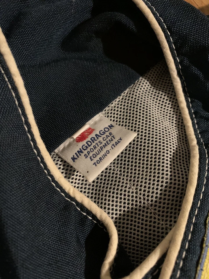 King Dragon Racing Suit Size 42 Motorsports Sports Car Navy Blue Cordura - Image 3 of 4