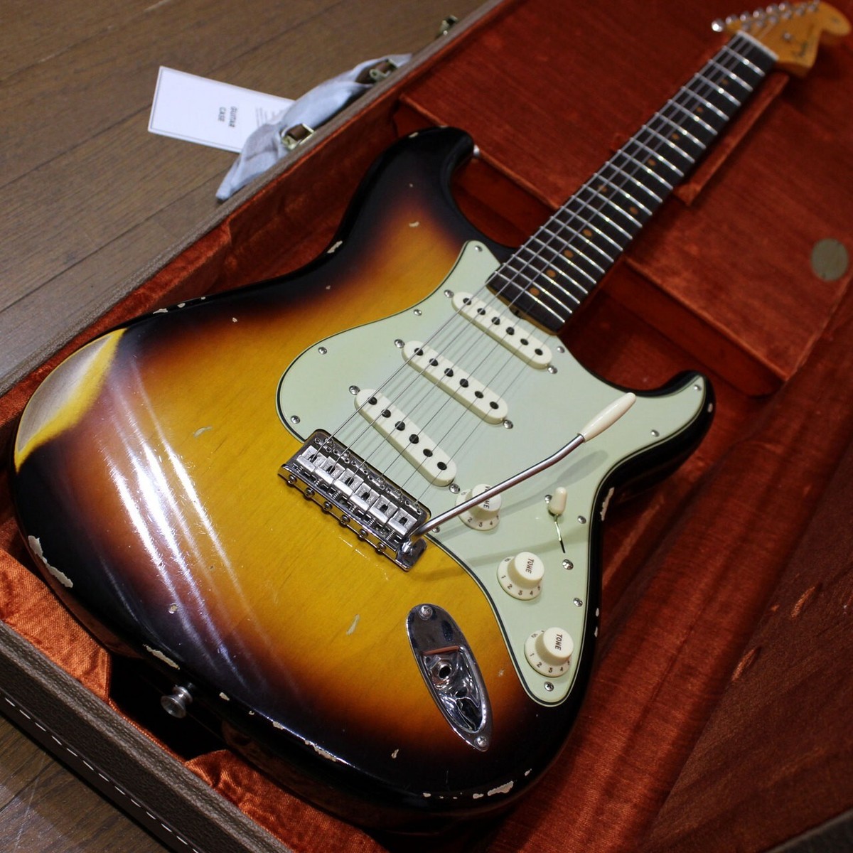 Vintage Reproduction Relic Custom Vintage 3ToneSunburst Stratocaster レリック ＆ エイジド VintageCapa VintageWier ◎Vintage Reproduction Relic Custom Vintage 3ToneSunburst