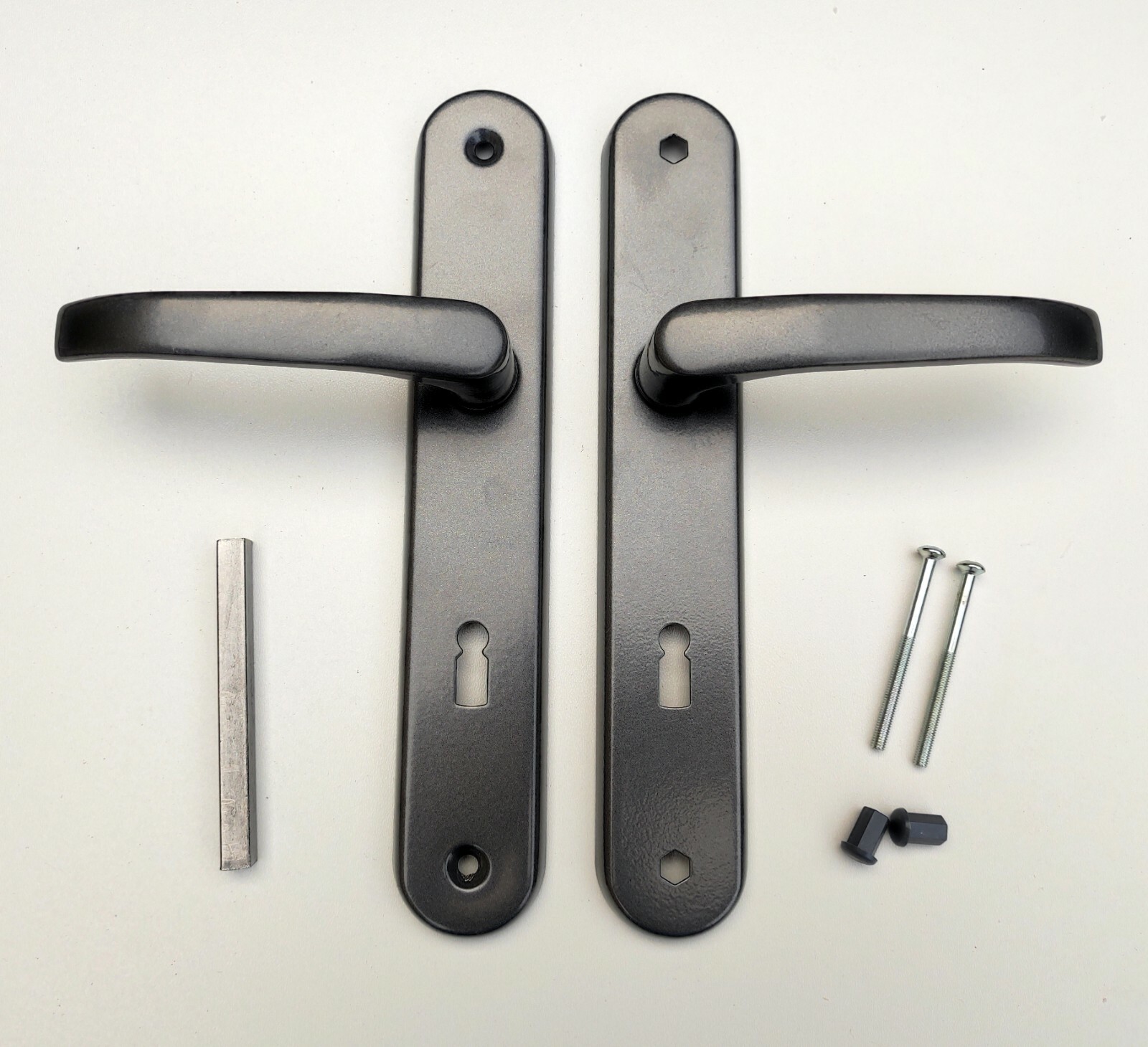 DIYGEEK Türgriff-Set Schwarz - Moderne Drückergarnitur Für Innentüren