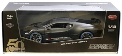 BBURAGO BUGATTI DIVO CARBON SERIES 50TH ANNIVERSARY 1:18 SCALE | eBay