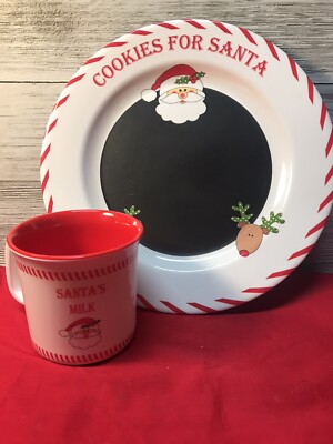 Child To Cherish SANTA'S MESSAGE PLATE AND CUP SET. B2C