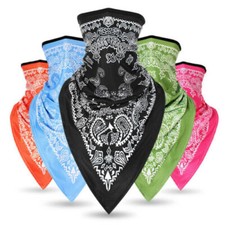 Face Scarf Tube Bandana Headband Headwear Motorcycle Riding Biker Neck Gaiter