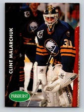 Clint Malarchuk 1991-92 Parkhurst #244 Buffalo Sabres