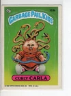 CURLY CARLA WITH COPYRIGHT TOPPS GARBAGE PAIL KIDS CARD SERIES 3 #103B USED