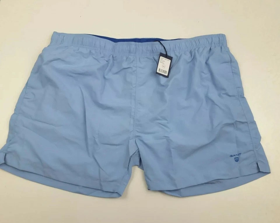 Bermuda de natação GANT masculina clássica 6201 Capri azul tamanho 4XL - Imagem 2 de 4