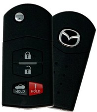 4 Btn Kpu41788 Remote Flip Key For Mazda 2 3 5 6 Cx7 Cx9 Mx5 Rx8 05-14 A