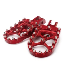 Red MX Front Footpegs Foot Pegs for Harley-Davidson 18-up Street Bob FXBBS 114