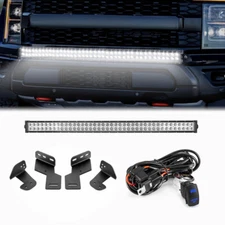For 2021 2022 2023 2024 F150 Raptor 42'' LED Light Bar Combo +Bumper Mount +Wire