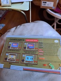 Nintendo Game and Watch Super Mario Bros SM35  Handheld Console NEW Sealed