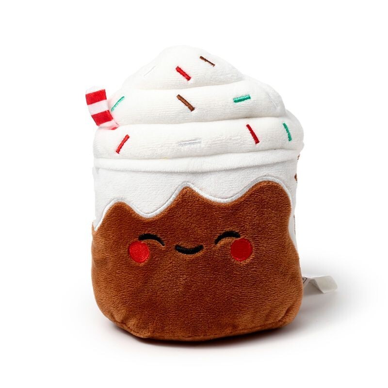 Foodiemals Spiced Latte 3D Lavender Scent Microwaveable Heat Pack