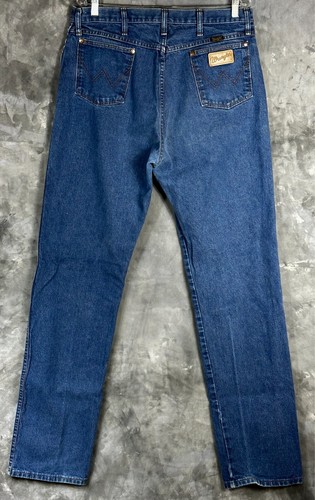 Wrangler Men's Blue Jeans sz 36 x 38 (14982) TALL - Picture 3 of 5