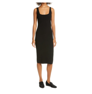 knee length dresses for ladies Marcella | Ashley Sleeveless Dress in Off White | Women's Size Large | Ponte main image 0