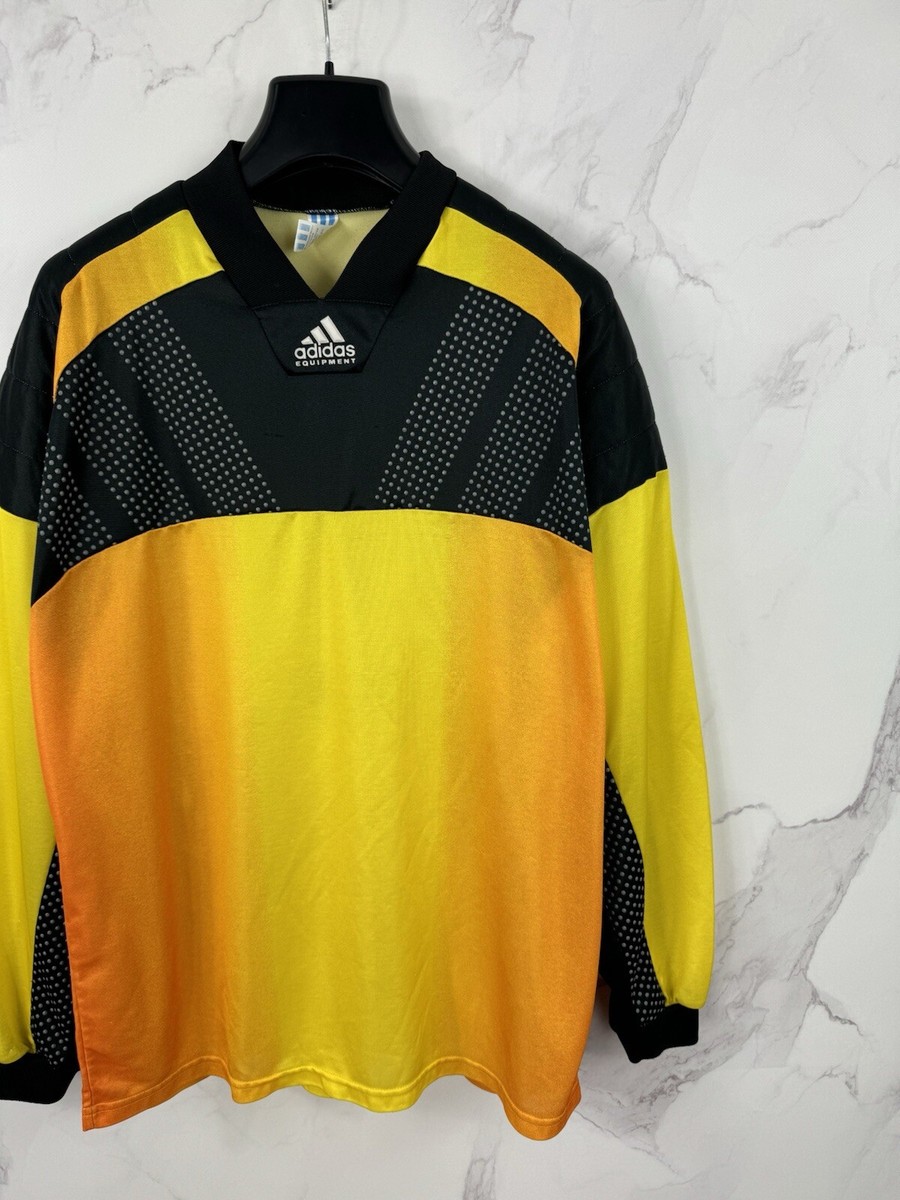 90年代　アディダスGKユニフォーム　L Vintage 90s Adidas Template Goalkeeper Long Sleeve Jersey GK