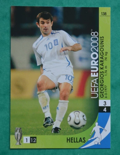PANINI EURO 2008; GEORGIOS KARAGOUNIS - GREECE - No 138