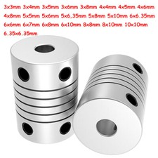 1 Pcs 3/4/5/6-10mm Flexible Shaft Coupling Rigid For CNC Motor Coupler Connector