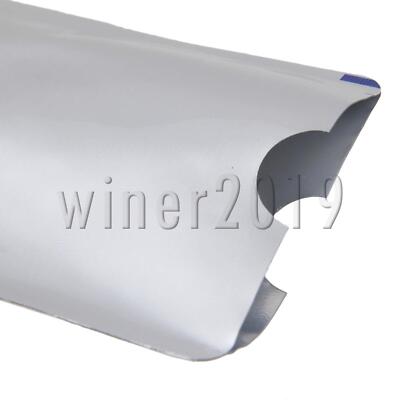 Silver Aluminum Foil RFID Blocking Sleeves Credit/Debit Cards Holder