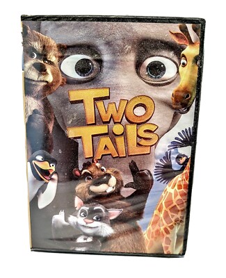 Two Tails DVD Bob the Beaver Max the Cat Aliens Animated Kids Animal Movie
