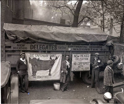 Delegates for the Continental Congress 1933 Photo Washington, DC- The photo sh